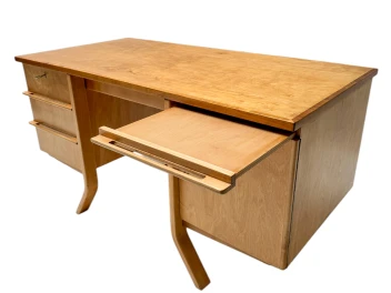 Mid-Century Modern EB04 Desk by Cees Braakman for Pastoe, 1950s